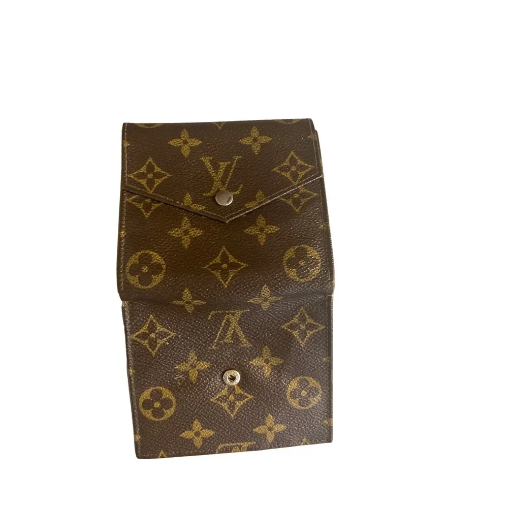 Authentic Louis Vuitton‎ Monogram Porte Monnaie Billets Wallet M61660 LV 4687G